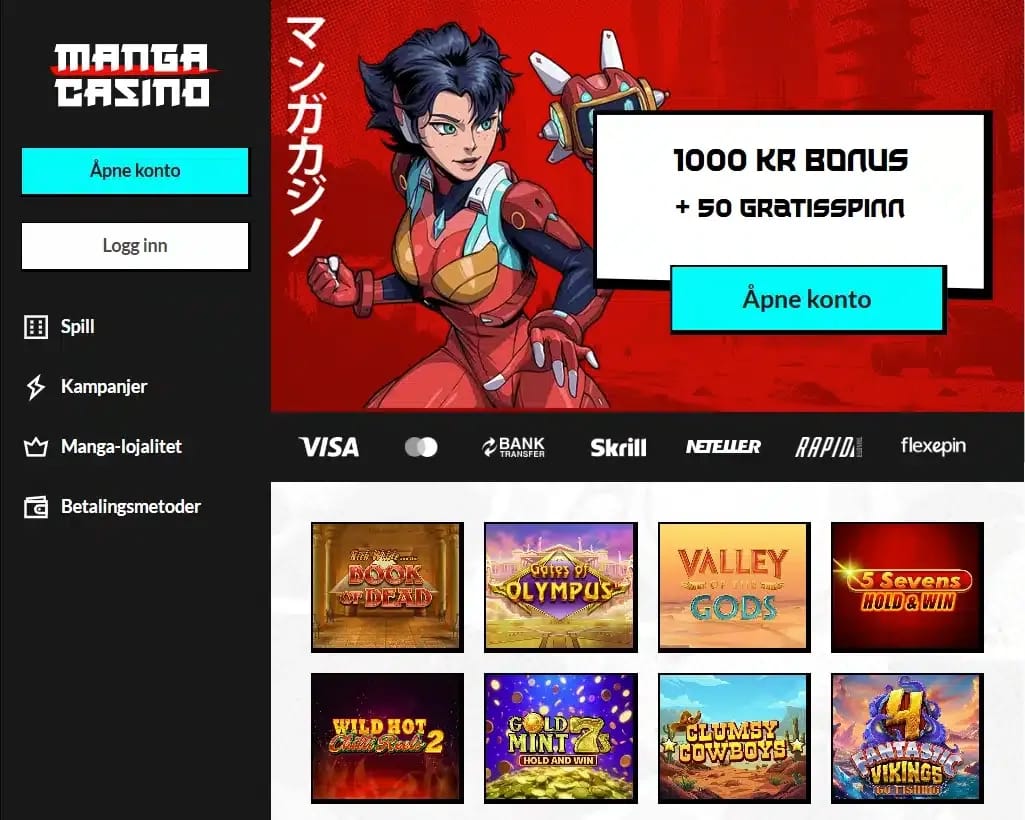 Legales Manga Casino Deutschland Startseite